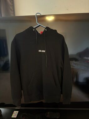 FULL SEND Black Logo Pullover Hoodie